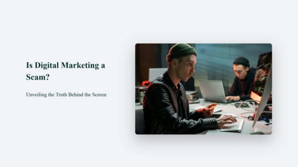 Is Digital Marketing a Scam_